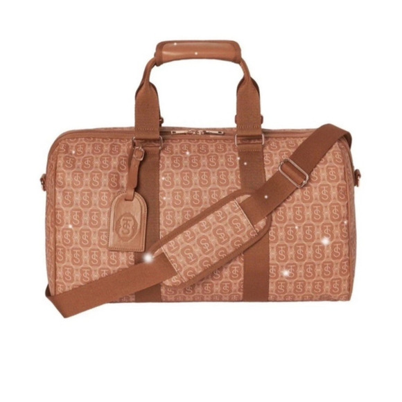 Taylor Swift NIB | The Life of a Showgirl TS Monogrammed Logo Duffle Bag TLOAS - Picture 2 of 6